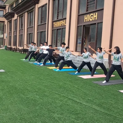 THS Yoga Class