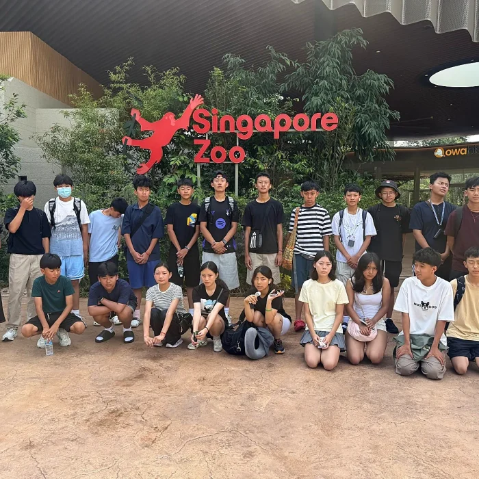 THS student zoo visit, Singapore
